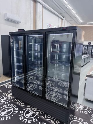 CONGELADOR VERTICAL AFANEH DE 3 PUERTAS,