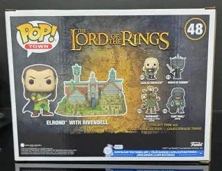 Funko Pop! Town Elrond con Rivendell 48