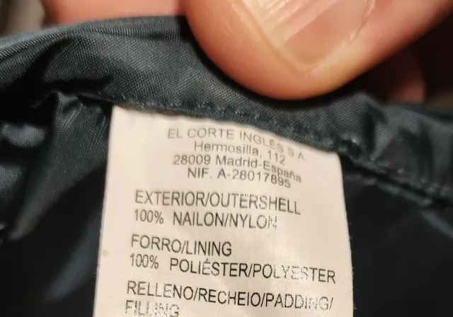 Giubbotto invernale imbottito