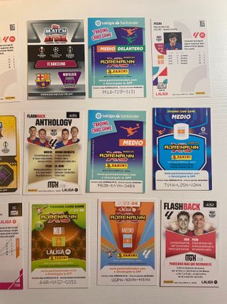 Mega Lote 15 Cromos Pedri FC Barcelona