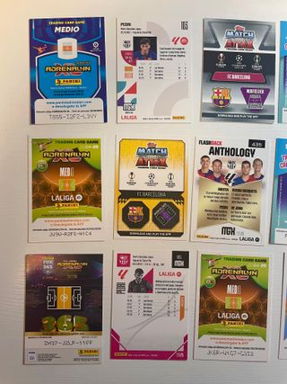 Mega Lote 15 Cromos Pedri FC Barcelona