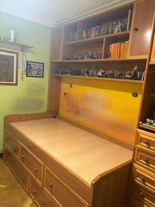 Cama de 90 juvenil con cajones