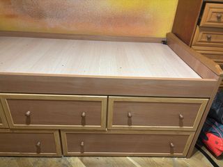 Cama de 90 juvenil con cajones