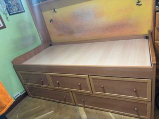 Cama de 90 juvenil con cajones