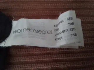 Sujetador push up encaje relleno nuevo sinetiqueta