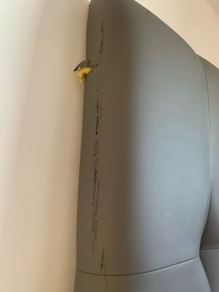 Cabecero gris polipiel