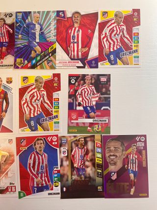 Mega Lote 16 Cromos Antoine Griezmann Atlético