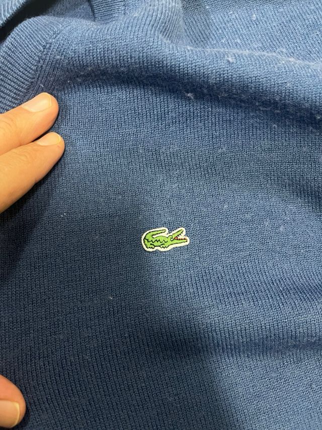 Jersey Lacoste Azul Talla XL