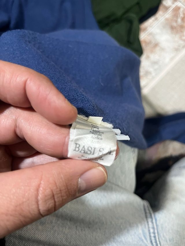 Jersey Lacoste Azul Talla XL