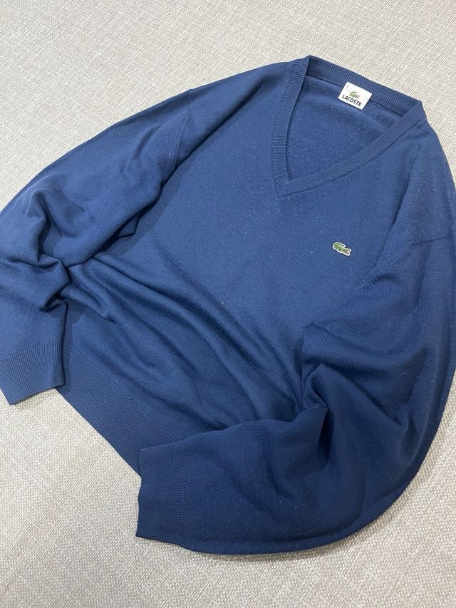 Jersey Lacoste Azul Talla XL