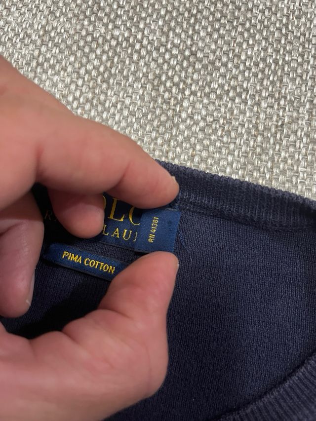 Jersey Polo Ralph Lauren Rayas Talla XL