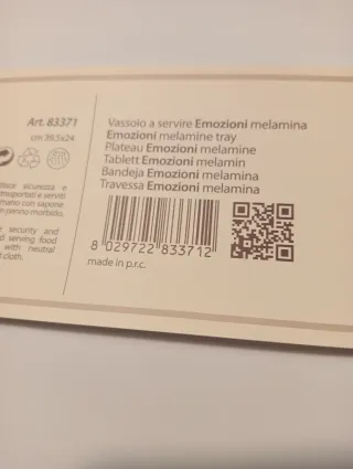 Vassoio Brandani Cuori e Civette