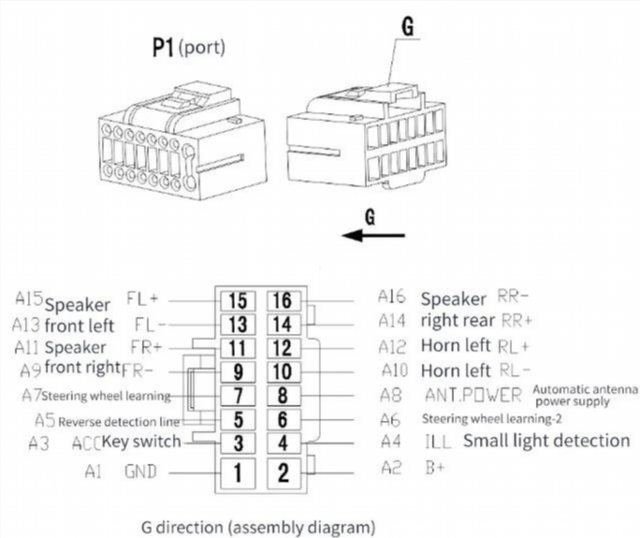 Cable radio VW AUDI SEAT ANDROID / ISO