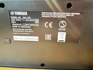 Barra de Sonido Yamaha YAS-105