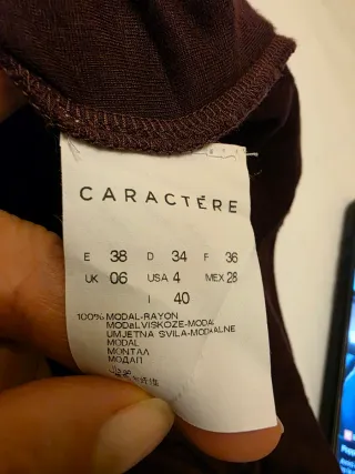 Maglione Caractere donna viola