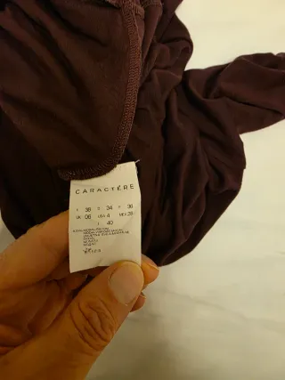 Maglione Caractere donna viola