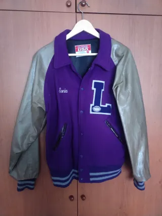 Chaqueta Americana Old School Morada