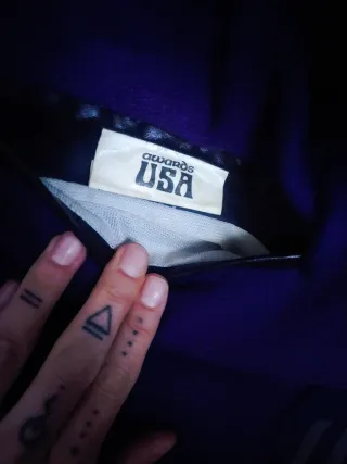 Chaqueta Americana Old School Morada