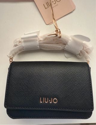 Bolso Liu Jo Negro Nuevo Con Etiquetas