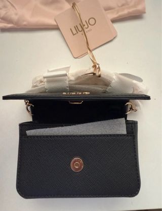 Bolso Liu Jo Negro Nuevo Con Etiquetas