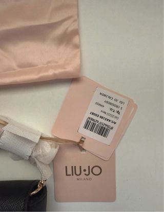 Bolso Liu Jo Negro Nuevo Con Etiquetas