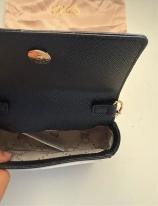 Bolso Liu Jo Negro Nuevo Con Etiquetas