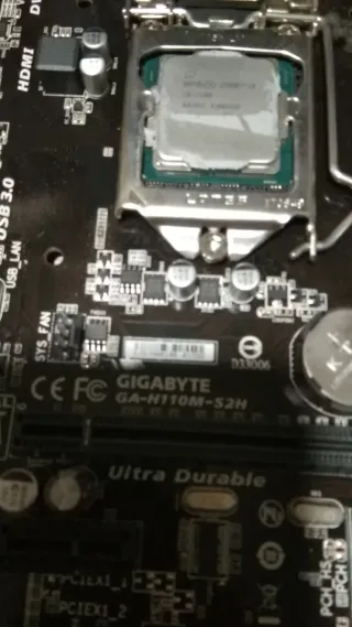 Placa Base y Ventilador Intel