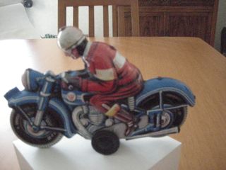 Moto in metallo anni '60