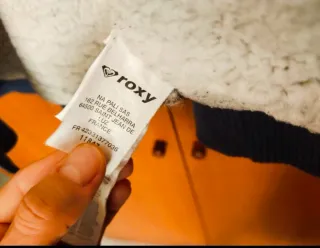 Sudadera Roxy polar azul