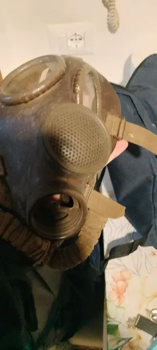 Maschera antigas vintage