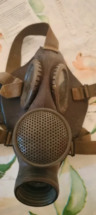 Maschera antigas vintage