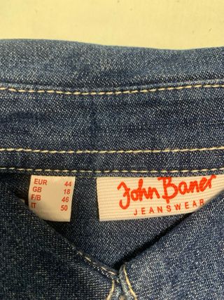 Camisa vaquera John Baner Talla 44