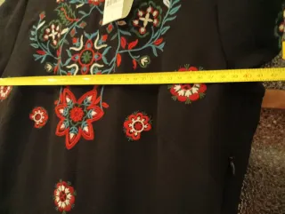 VESTIDO BORDADO NUEVO DE ZARA