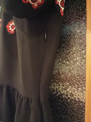 VESTIDO BORDADO NUEVO DE ZARA