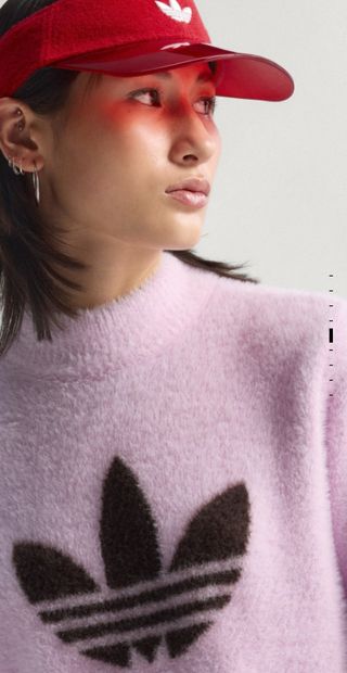 Jersey Adidas Originals Rosa Peluche