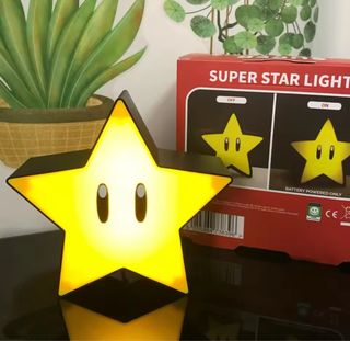 Lamp Super Star Mario Bros Nintendo