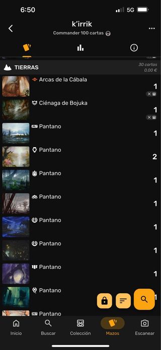 Mazo Magic K'rrik Commander 100 cartas