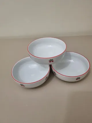 Set 4 Ciotole Richard Ginori Ciliegie