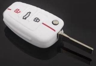 Funda silicona para llave coche 3 botones Audi
