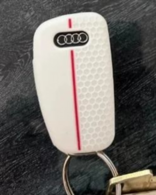 Funda silicona para llave coche 3 botones Audi