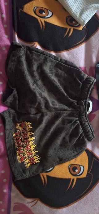 Stranger Things Top y Shorts, conjunto de zara