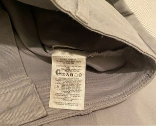 Pantalón ancho mujer gris