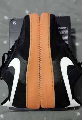 Zapatillas Nike Air Force 1 Negras Marrones