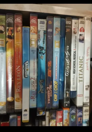 Lote Películas DVD Animadas Familiares