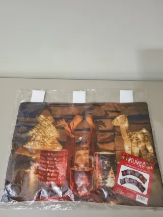 Copriforno Natale Kuveè Home Stoffa