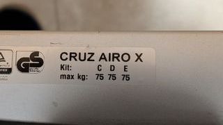 Barras Baca Airo X Aluminio Antirrobo