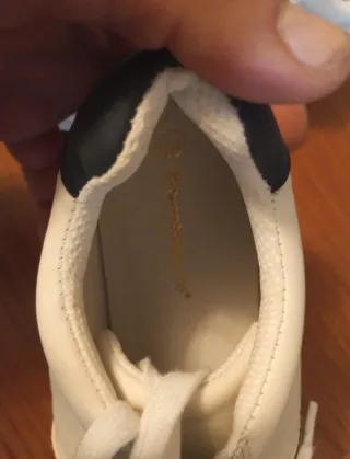 Zapatillas Blancheporte Beige y Blancas nuevas