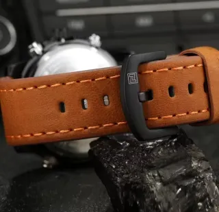 Reloj Naviforce Hombre Negro y Marrón