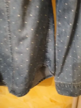 Camicia jeans donna pois