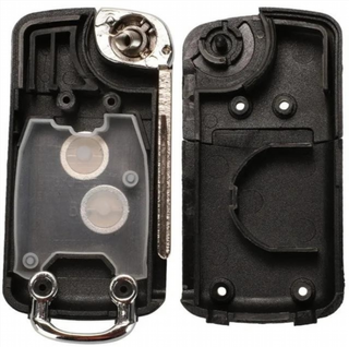 Carcasa llave 2 botones Peugeot Citroen
